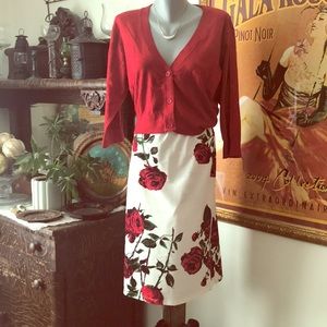 My Amelia James roses pencil skirt